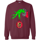 GRINCH HAND HOLDING GOLDEN KNIGHTS GLITTER CHRISTMAS PINGPONG