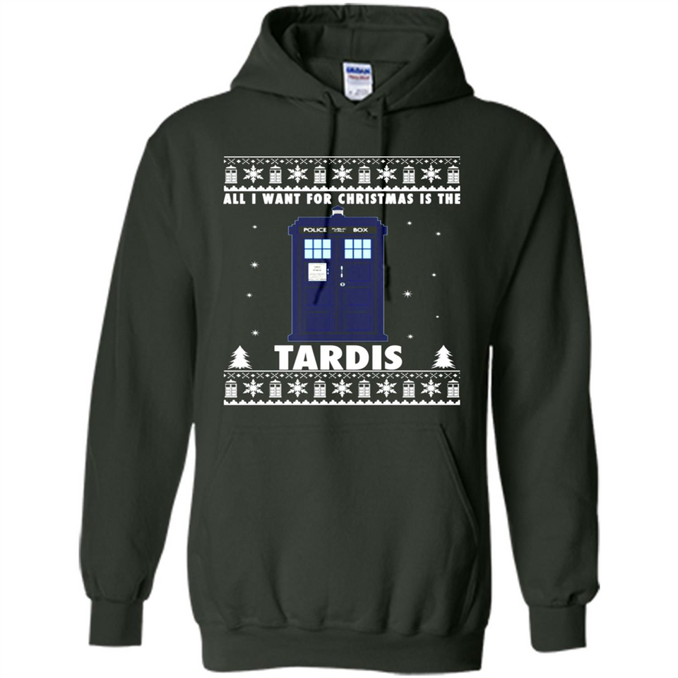 All I Want For Christmas Is The Tardis Ugly PINGPONG