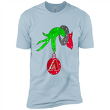 GRINCH HAND HOLDING ARIZONA DIAMONDBACKS GLITTER CHRISTMAS PINGPONG