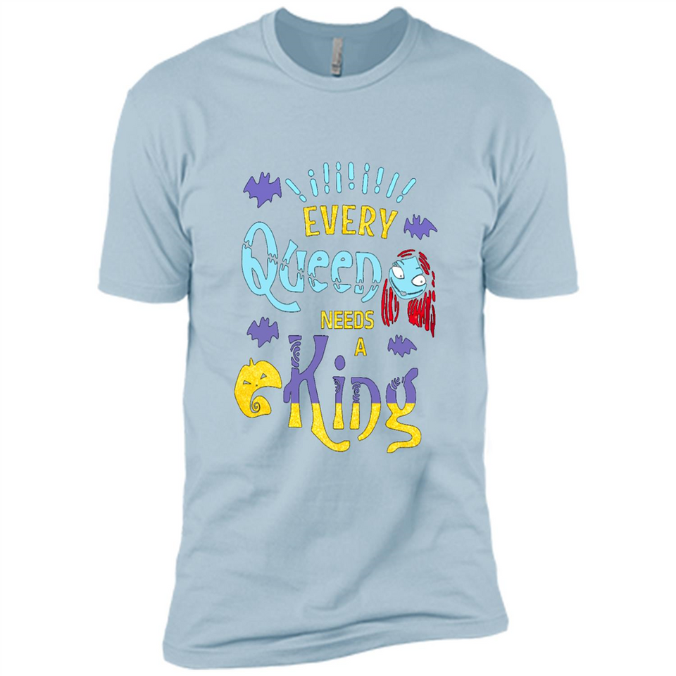 Nightmare Before Christmas Shirt - Sally Glitter Shirt - Every Queen needs a King PINGPONG