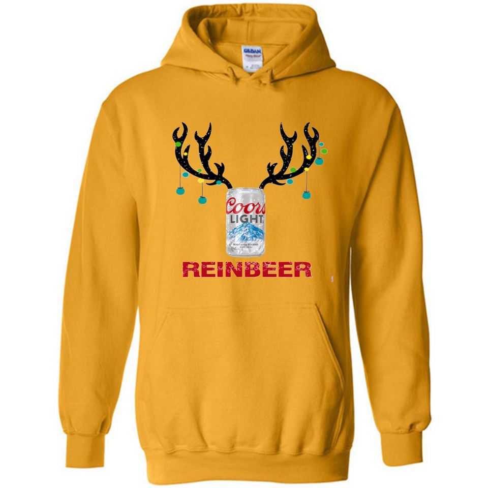Coors Light Reinbeer Funny Beer Reindeer Christmas Sweatshirt - Hoodie