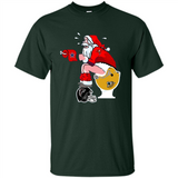 Tampa Bay Buccaneers Santa Claus Toilet