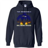 The Incredible Baltimore Ravens Hulk NFL Football