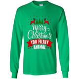 Merry Christmas You Filthy Animal PINGPONG