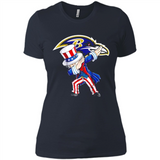 NFL BALTIMORE RAVENS UNCLE SAM DABBING INDEPENDENCE DAY