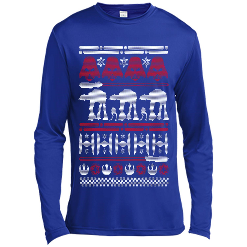 Star Wars - Christmas on Hoth - Canvas Long Sleeve T-Shirt