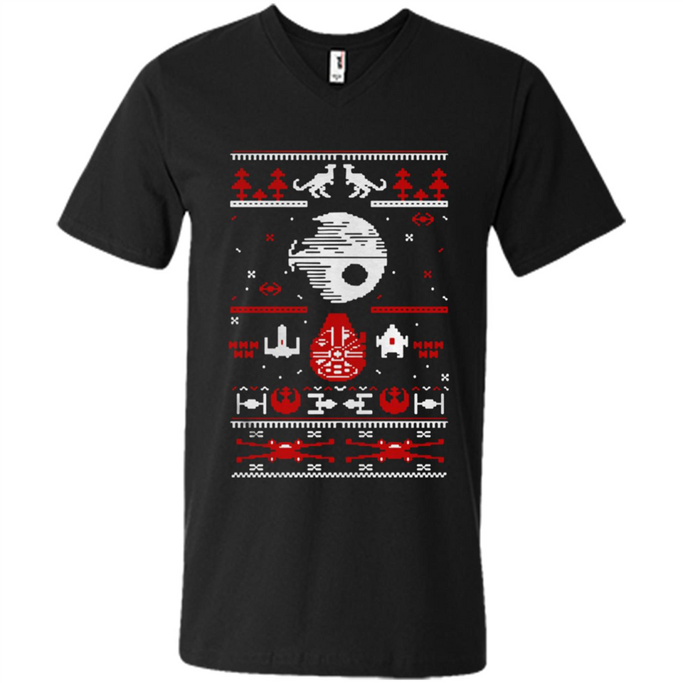 Star Wars Ugly Christmas Sweater - Men's V-Neck