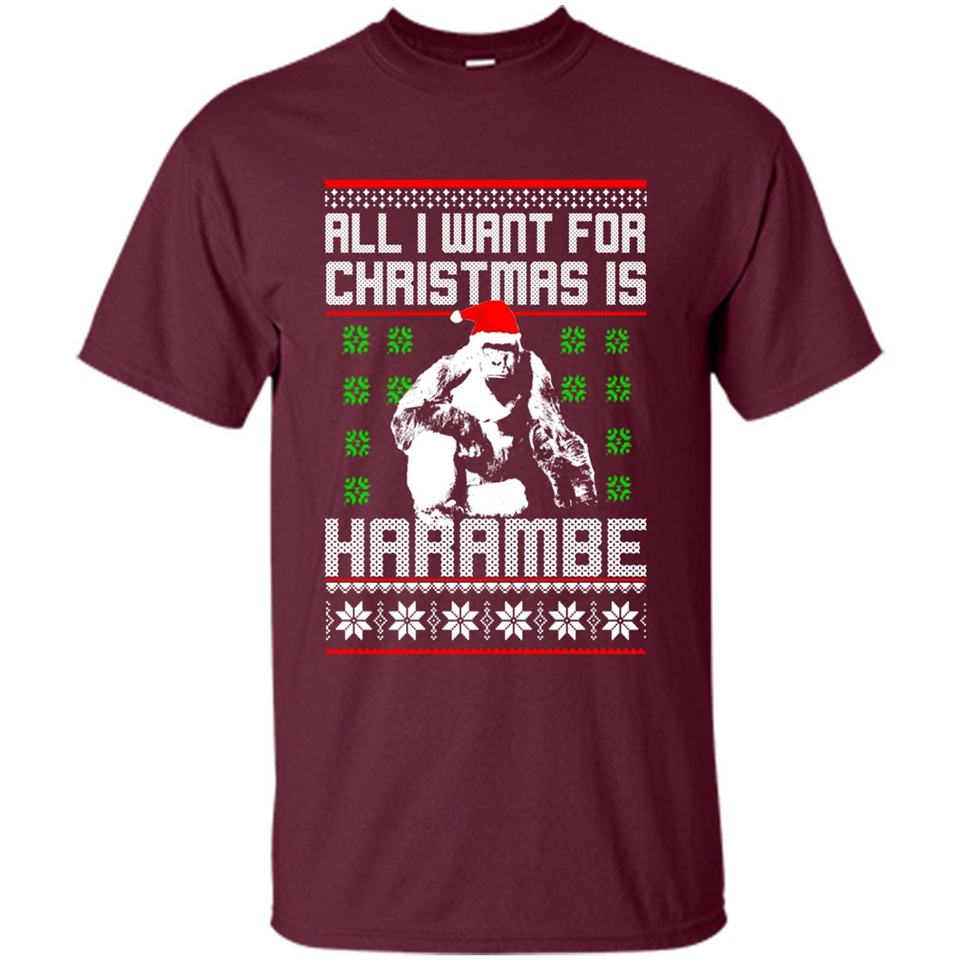 All I want for Christmas is Harambe ugly PINGPONG
