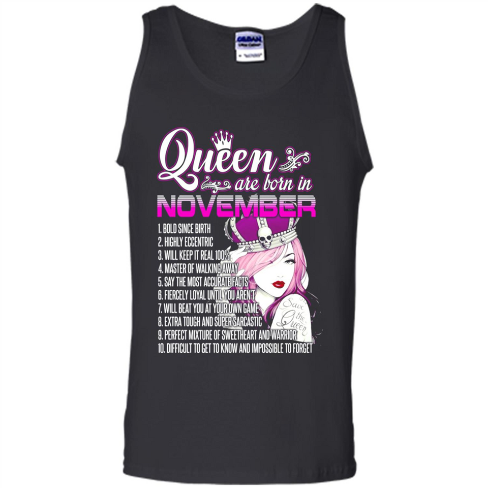 Queens Are Born In November Vintage Birthday