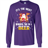 Its The Most Wonderful Time for a Beer - Long Sleeve T-Shirt