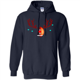 Football Christmas Shirt Reindeer Christmas Football Funny - Hoodie