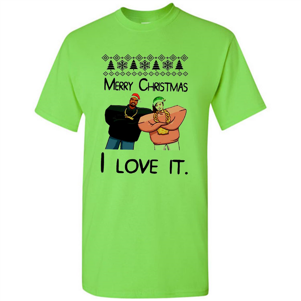 Drake Merry Christmas I love it sweatshirt PINGPONG - Shirt