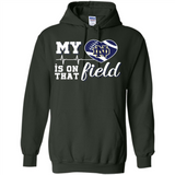 Notre Dame Fighting Irish Football My Heart is on that Field - Hoodie