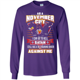 November Guy Birthday - Long Sleeve T-Shirt