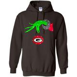 GRINCH HAND HOLDING GREEN BAY PACKERS GLITTER CHRISTMAS PINGPONG