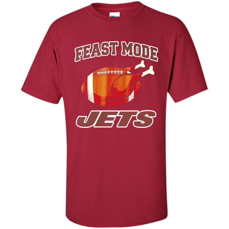 Feast Mode Jets Shirt - New York Turkey Thanksgiving