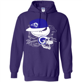 Jack Skellington The Nightmare Before Christmas-Rams Football - Hoodie