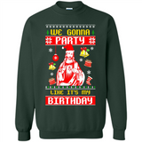 We Gonna Party Like It's My Birthday Jesus Christmas PINGPONG