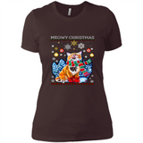 Meowy Christmas Ugly Funny Cats Lover PINGPONG