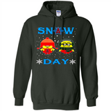 Snow Day Shirt For Los Angeles Angels Vs Minion Fans pingpong