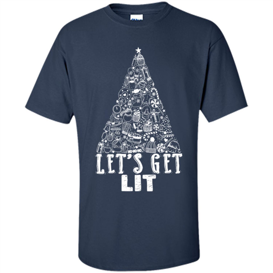 Let's Get Lit - Funny Christmas Tree