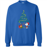 Snoopy-Woodstock-Christmas-tree-for-unto-you-is-born-this-day