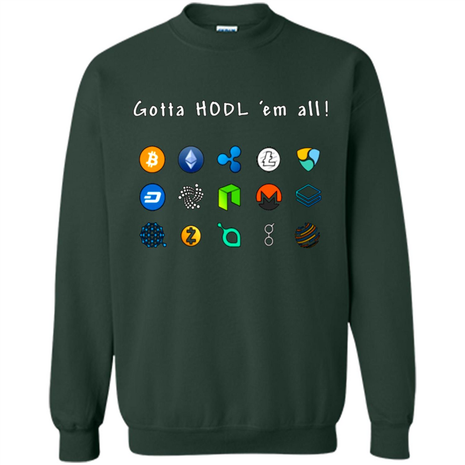 Ethereum Bitcoin Litecoin Gotta HODL em all Crypto PING PONG
