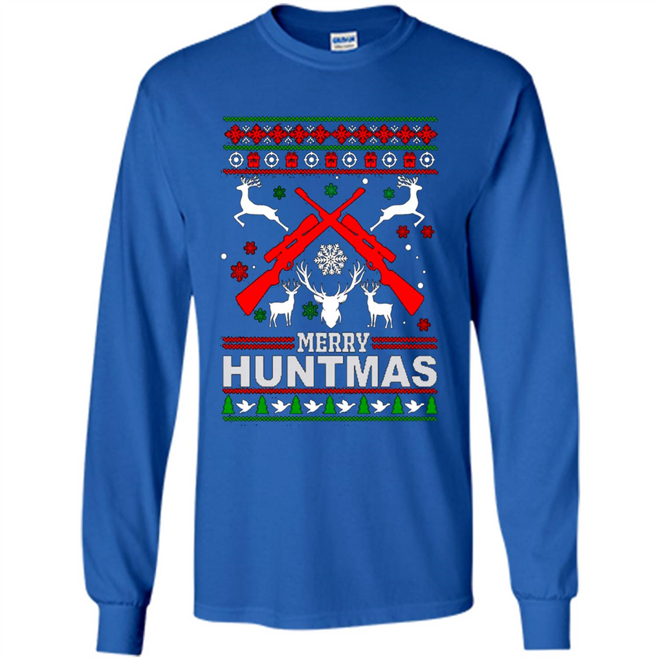Merry Huntmas Christmas sweater PINGPONG
