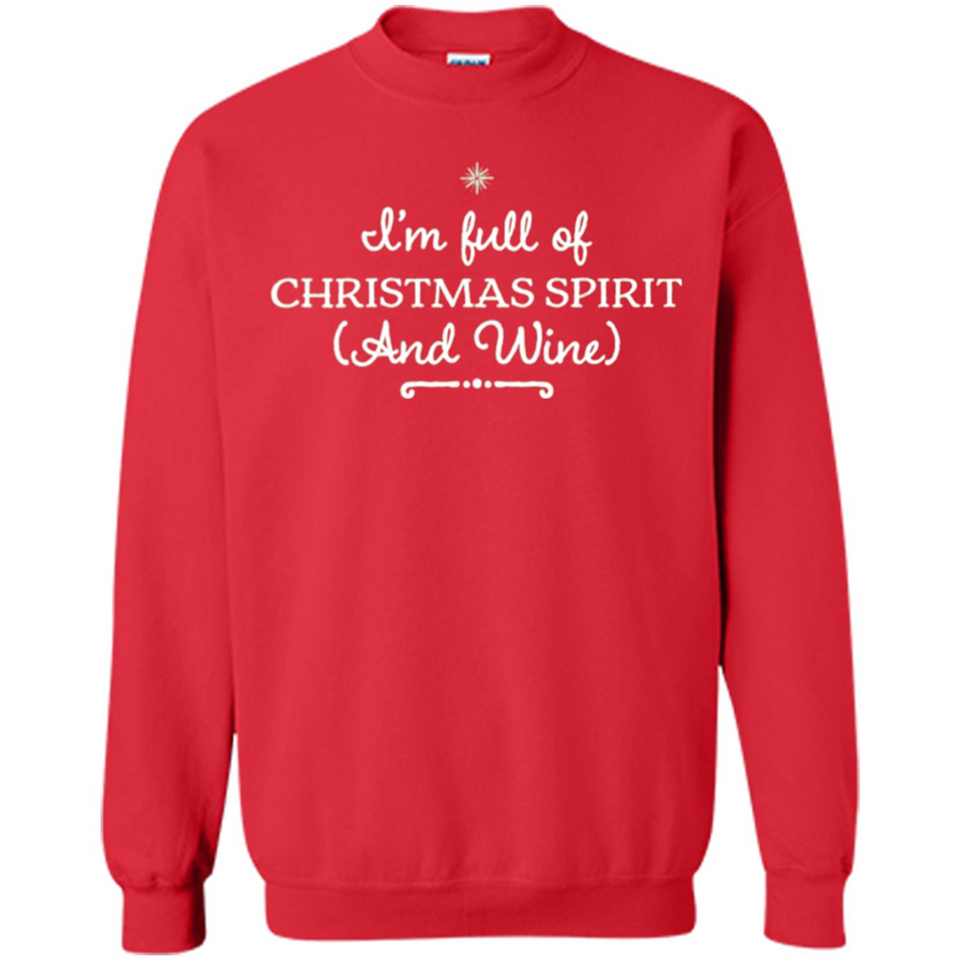 Christmas Tshirt for Women - Christmas Wine