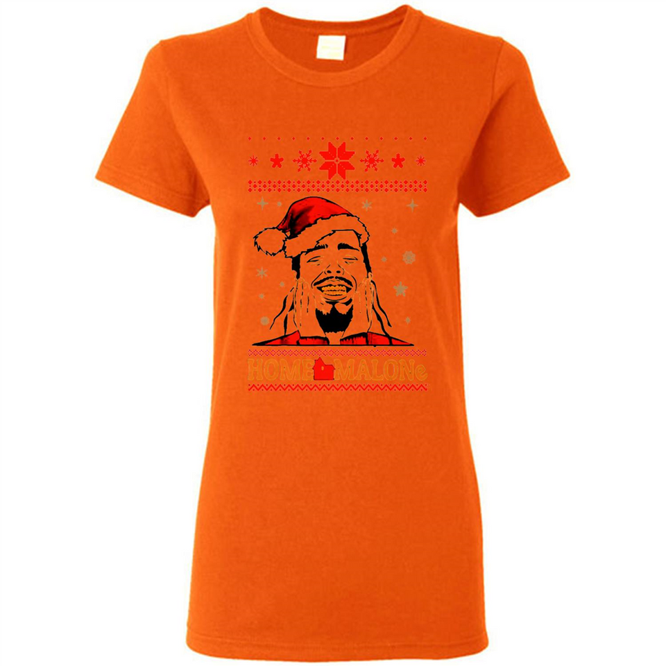 Home Malone Christmas Sweater PINGPONG - Ladies Short-Sleeve