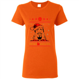 Home Malone Christmas Sweater PINGPONG - Ladies Short-Sleeve