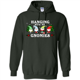 Christmas Garden Gnome Hanging With My Gnomies Shirt Sweater - Hoodie