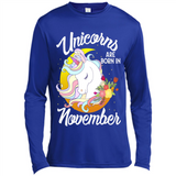 Unicorns Are Born In November Magical Rainbow