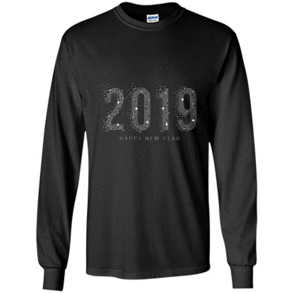 Happy New Year 2019 Sparkle Firework PINGPONG