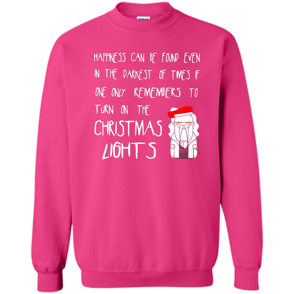 Christmas Ugly Sweater Christmas Lights - Sweatshirt