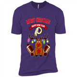 Washington Redskins NFL Reindeer Funny Merry Christmas And Happy New Year