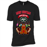 New York Jets NFL Reindeer Funny Merry Christmas And Happy New Year