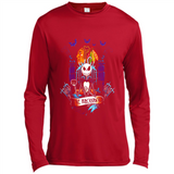 Chicago Blackhawks Halloween The Nightmare Before Christmas - Canvas Long Sleeve T-Shirt