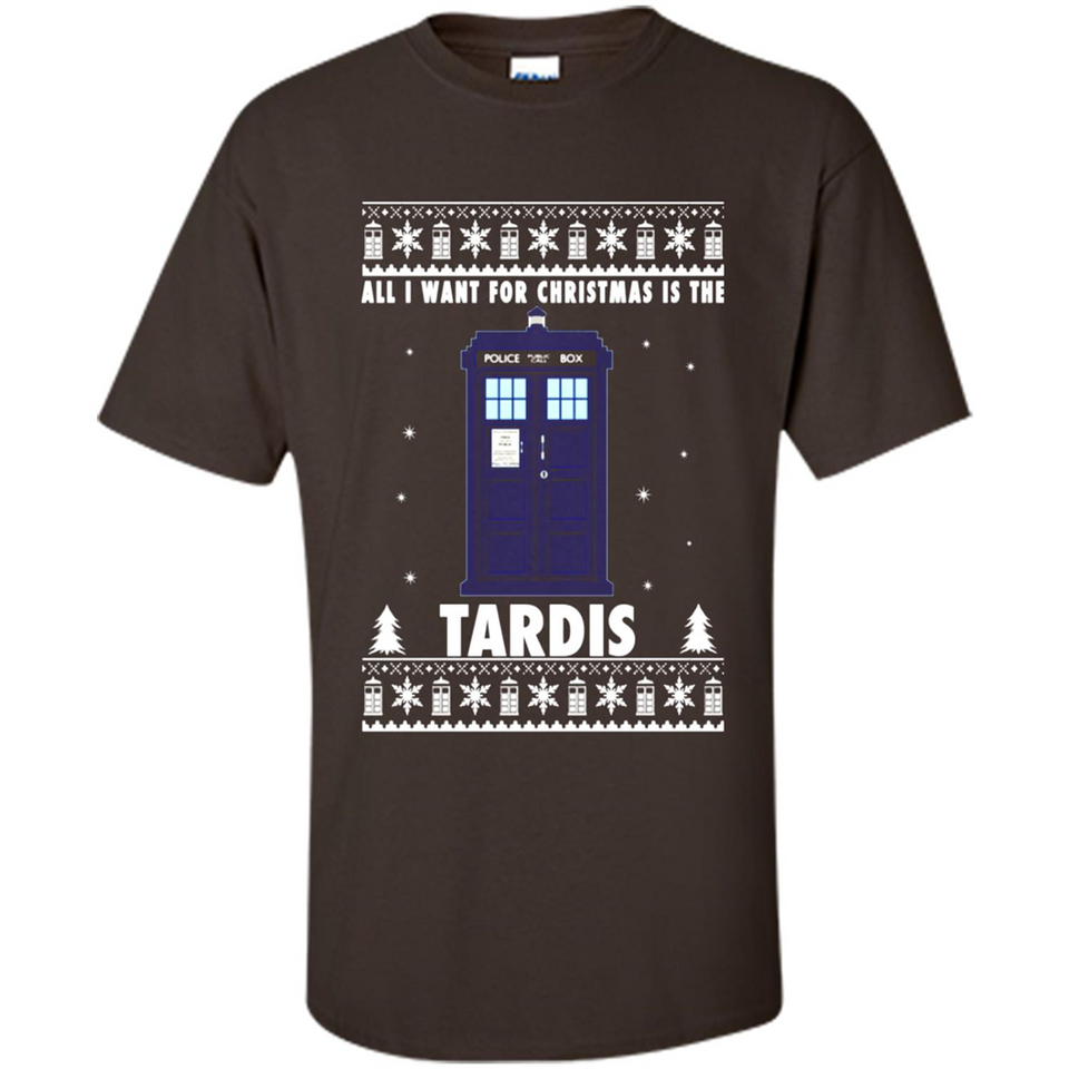 All I Want For Christmas Is The Tardis Ugly PINGPONG