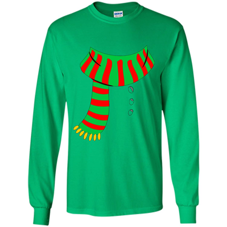 Snowman Scarf Costume T-shirt Christmas