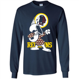 Washington Redskins Snoopy Dabbing PINGPONG
