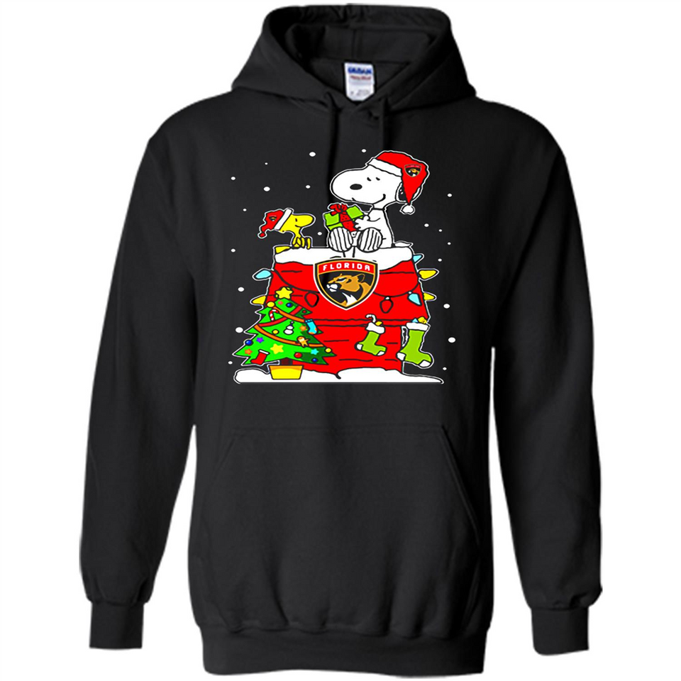 Florida Panthers Snoopy Ugly Christmas Sweaters - Hoodie