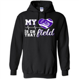 Abilene Christian Wildcats Football My Heart is on that Field - Hoodie