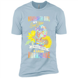 November Girls Sunflower - Premium Short Sleeve T-Shirt