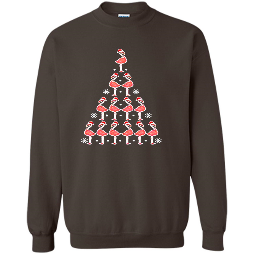 Flamingo Christmas Tree Flamingo - Sweatshirt