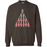 Flamingo Christmas Tree Flamingo - Sweatshirt