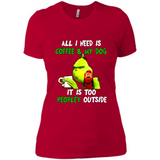 The Grinch - All I Need Is Coffee & My Dog It Is Too Peopley Outside