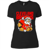 Grumpy Santa Claus Cleveland Browns Football Team PINGPONG