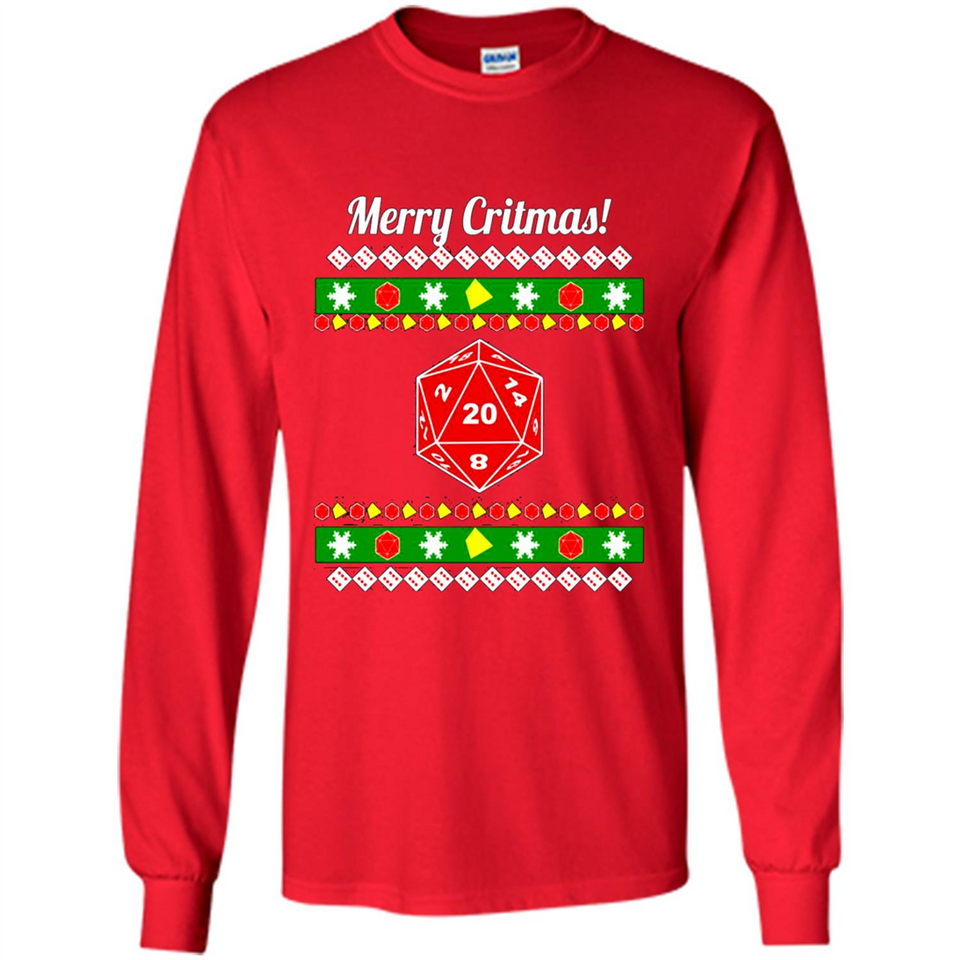 Merry Critmas ugly sweater PINGPONG