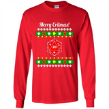 Merry Critmas ugly sweater PINGPONG